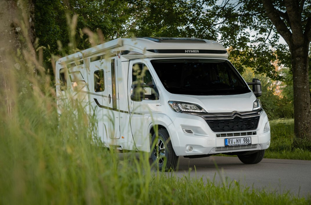 Hymer halfintegraal camper 2021