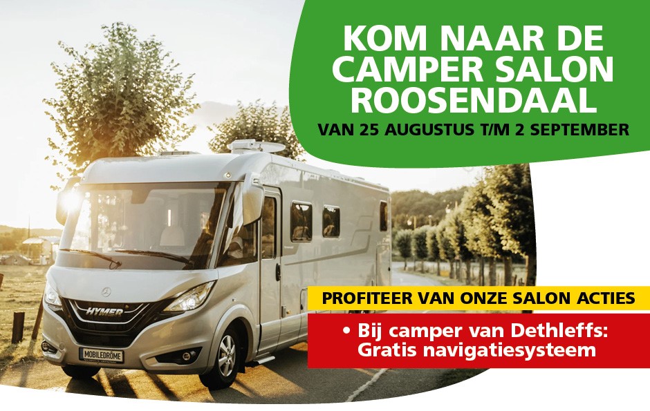 Camper Salon Roosendaal, nieuwe campers, campers uit voorraad leverbaar, Camper Salon, camper beurs