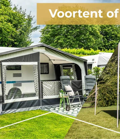 Voortent of luifel: welke past het beste bij jouw vakantie?