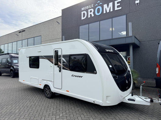 caravan - Sprite Cruzer 492 SR Zeer compleet/ Nieuwstaat